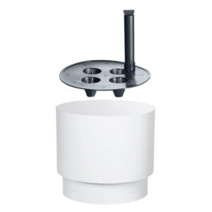 Säiliöruukku 40cm  Pauliina valkoinen