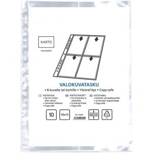 VALOKUVATASKU 10KPL 10x15CM