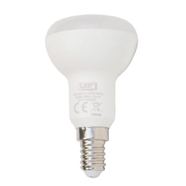 LED KOHDELAMPPU 6w R50/E14 480lm/3000K