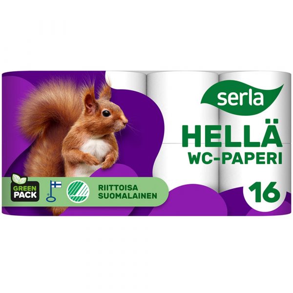 SERLA TOILET HELLÄ 16 RL