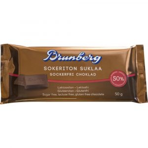 BRUNBERG SUKLAA    SOKERITON 50g