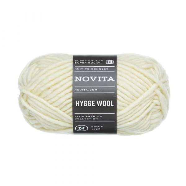 HYGGE WOOL 100g 010 LUONNONVALKOINEN