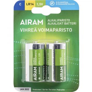 AIRAM PARISTO LR14 C 1,5V 2kpl