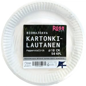 LAUTANEN 18CM/50KPL KERTAKÄYTTÖ