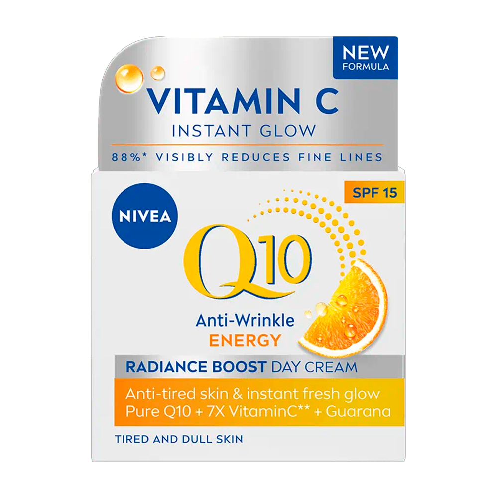 NIVEA Q10 50ml SK15-päivävoide NIVEA Q10 50ml SK15-päivävoide