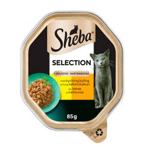 SHEBA SELECTION 85g KANAA JA KALKKUNAA