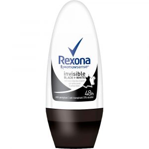 REXONA ROLL-ON 50ml INVISIBLE B&W