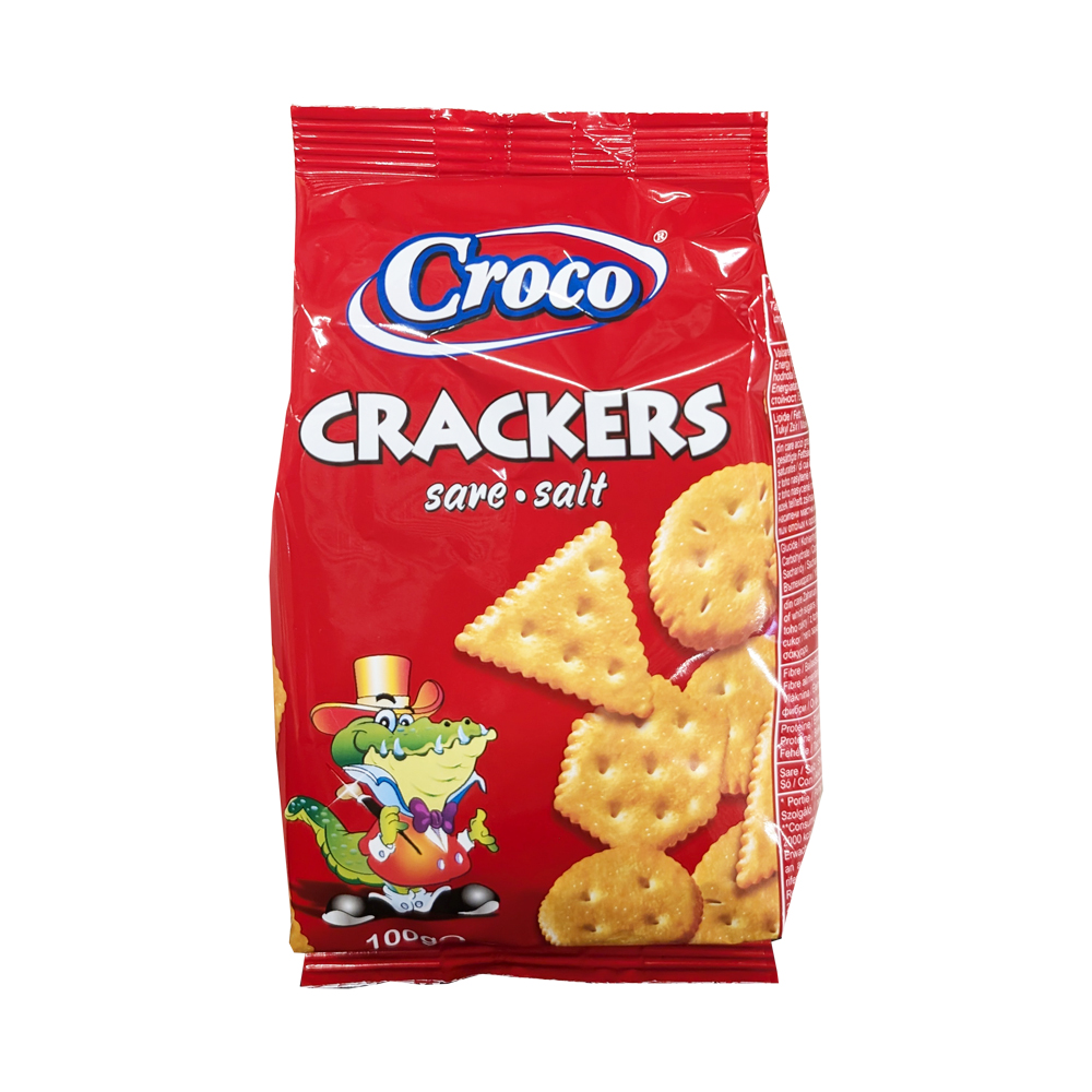 CROCO crackers     suolakeksit 100g