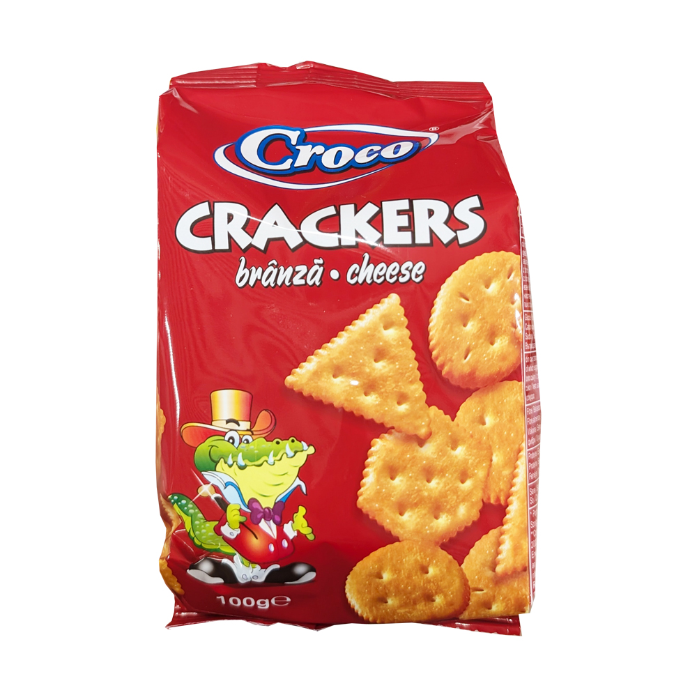 CROCO crackers     cheese 100g