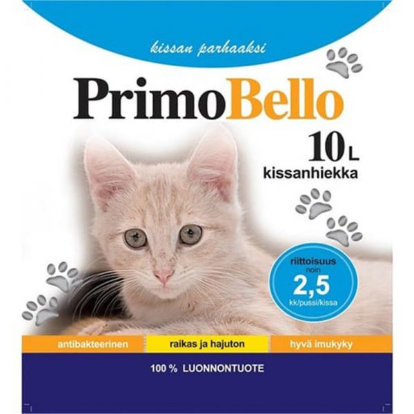 SILICA 10L PRIMO   BELLO KISSANHIEKKA