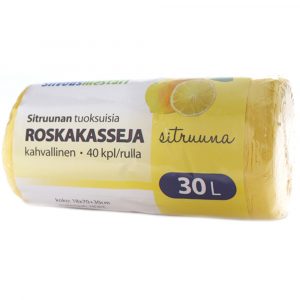 TUOKSUROSKIS 30L   40KPL/RLL KAHVOILLA