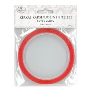 Teippi 2-puoleinen 6mmx10m