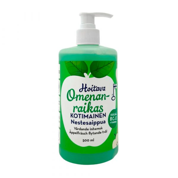 HOITAVA OMENA      NESTESAIPPUA 500ml