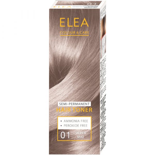 ELEA KEVYTVÄRI 01  SILVER MAT