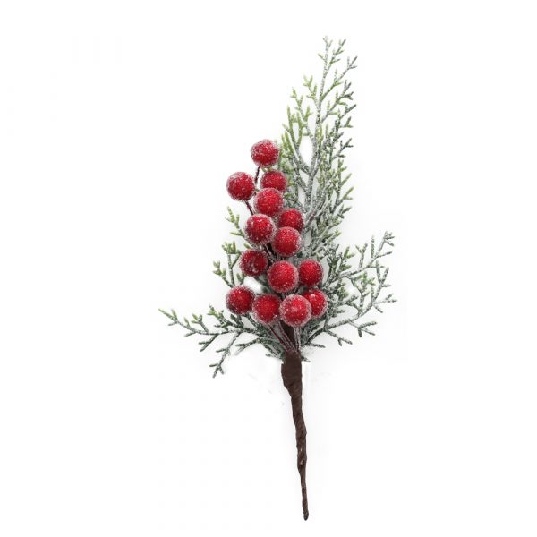 Marjaoksa 20cm     punaiset marjat