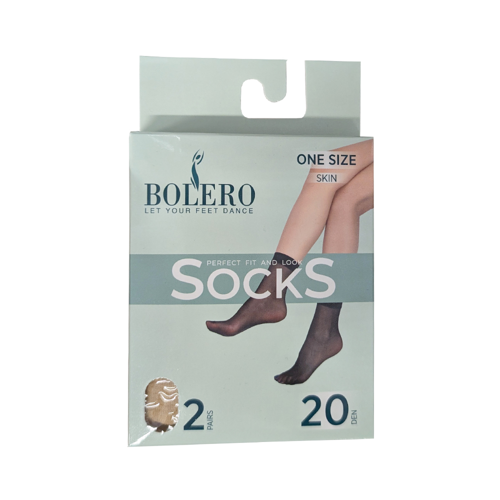 N nilkkasukat      2-pack opaque skin