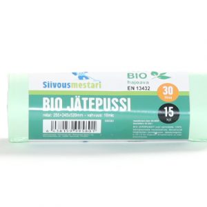 Bio jätepussi      30L/15kpl