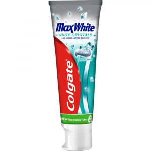COLGATE MAX WHITE  WHITE CRYSTALS 75ml