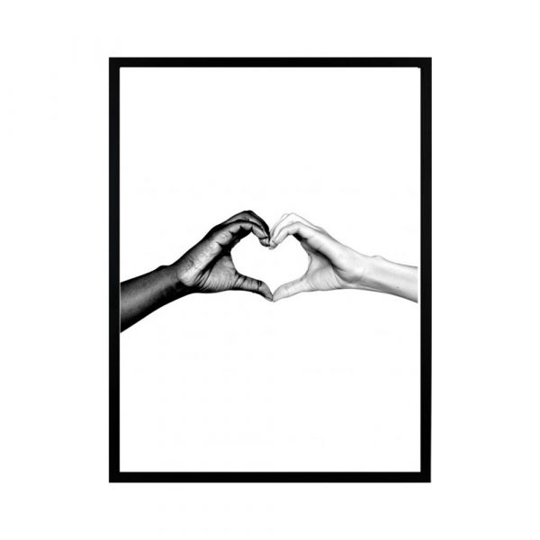 JULISTE 30X40      HANDS HEART (5.95)
