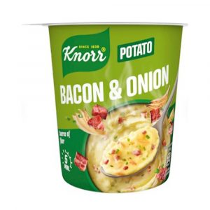 KNORR snack pot    bacon & onion 51g