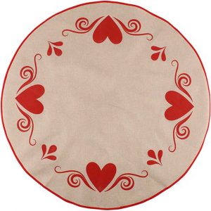 Kuusenalusmatto    100cm Sydämet