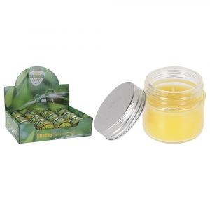 Citronella kynttilä lasipurkissa