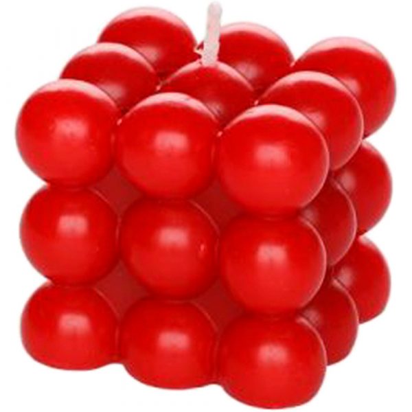 KUPLAKYNTTILÄ 6cm  PUNAINEN  (2.50)
