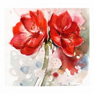 LautasliinA 33cm   Amaryllis