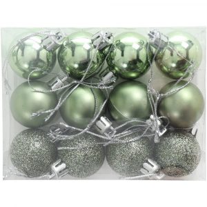 JOULUPALLO 3cm     12kpl/pkt VIHREÄ