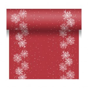 Kaitaliina 0,4x4,8m Lumitähti punainen