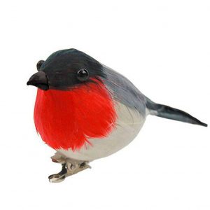 Punatulkku 3,5x12cm klipsillä