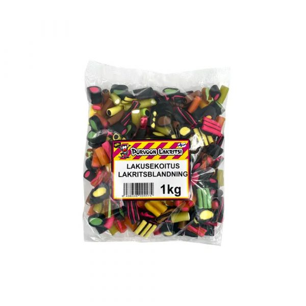 PORVOON 1KG        LAKRITSISEKOITUS