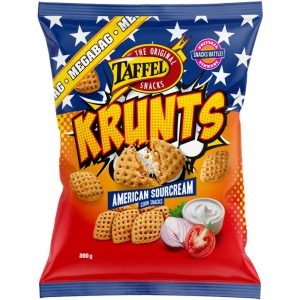 TAFFEL KRUNTS 200g AMERICAN SOUR CREAM