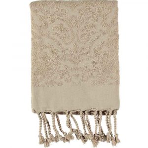 FROTEEPYYHE JAQUARD 70x130cm BEIGE