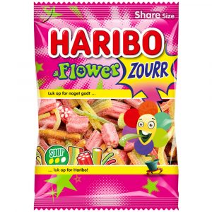 HARIBO FLOWER ZOURR 250g KIRPEÄ