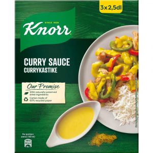 KNORR CURRYKASTIKE 3x20g