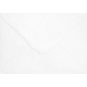 Kirjekuori C6/20   valkoinen