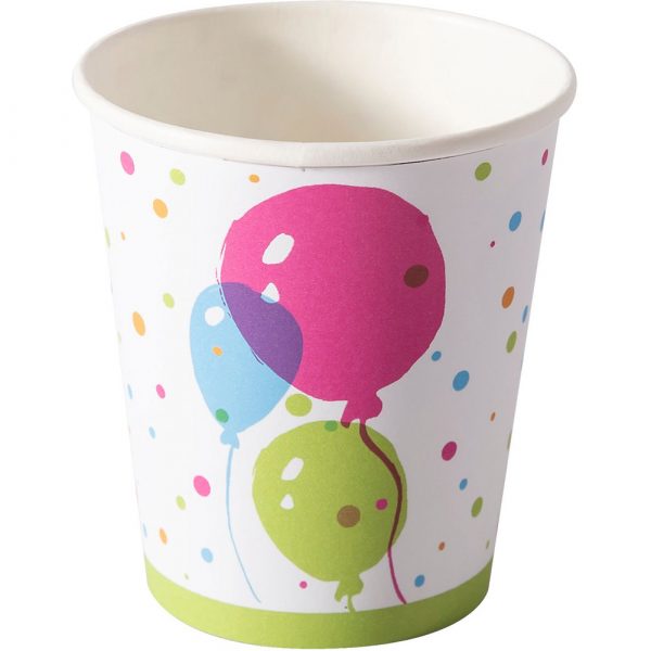 KARTONKIMUKI 20cl  10kpl BALLOONS
