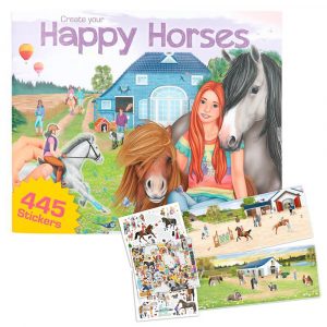 TARRAKIRJA HAPPY   HORSES