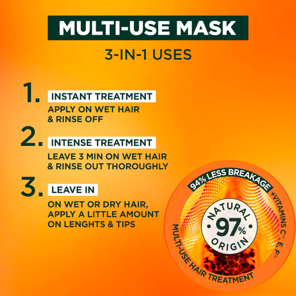 FRUCTIS HAIR FOOD 400ml PAPAYA FRUCTIS HAIR FOOD 400ml PAPAYA