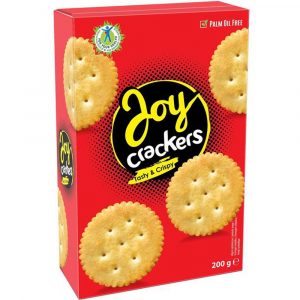 JOY CRACKERS SALTY 200g