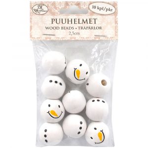 PUUHELMET 2.5CM    LUMIUKKO   (2.95)