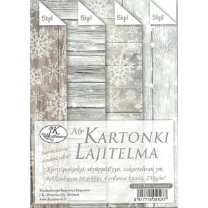 KARTONKILAJITELMA  A6 TALVI   (2.95)