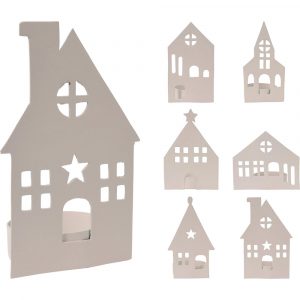 TUIKKUTALO METALLI 6x4,4x10cm 6-LAJ.