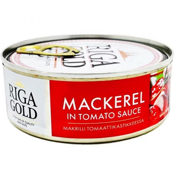 RIGA GOLD MAKRILLI 240g TOMAATTIKAST.