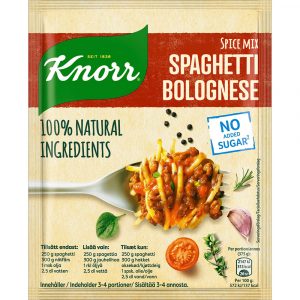 KNORR spaghetti bolognese 38g KNORR spaghetti bolognese 38g