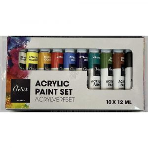 AKRYYLIVÄRIT 12ML  10KPL/PKT