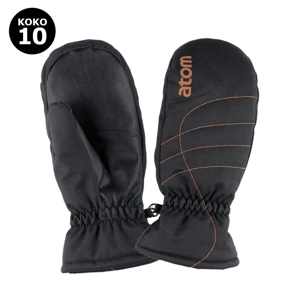 M rukkaset musta   kupari koko 10