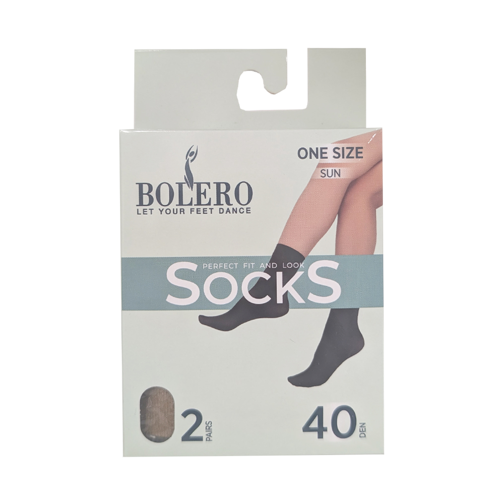 N nilkkasukat 40den 2-pack sun