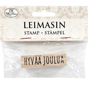LEIMASIN HYVÄÄ     JOULUA 2.5X5CM